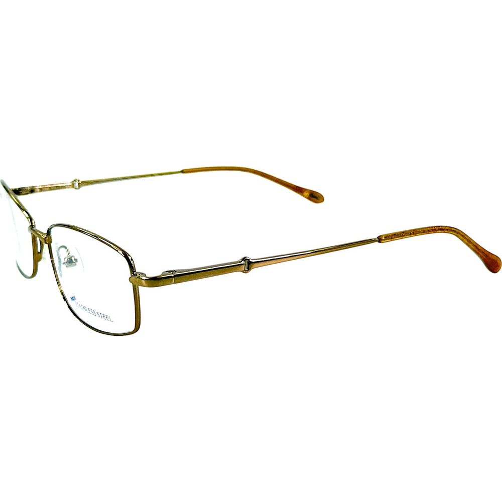 Safilo Elasta 4814 Womens Metal Eyeglass Frame 0NMC Gold Polished 51-16 Italy